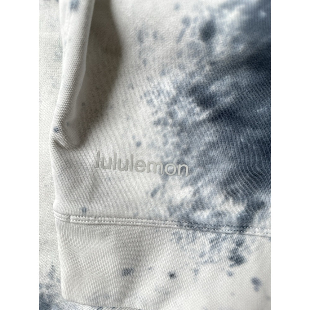 Lululemon Perfectly Oversized Crew *Tie Dye Marble Dye Classic Navy 6/8 - Picture 9 of 11